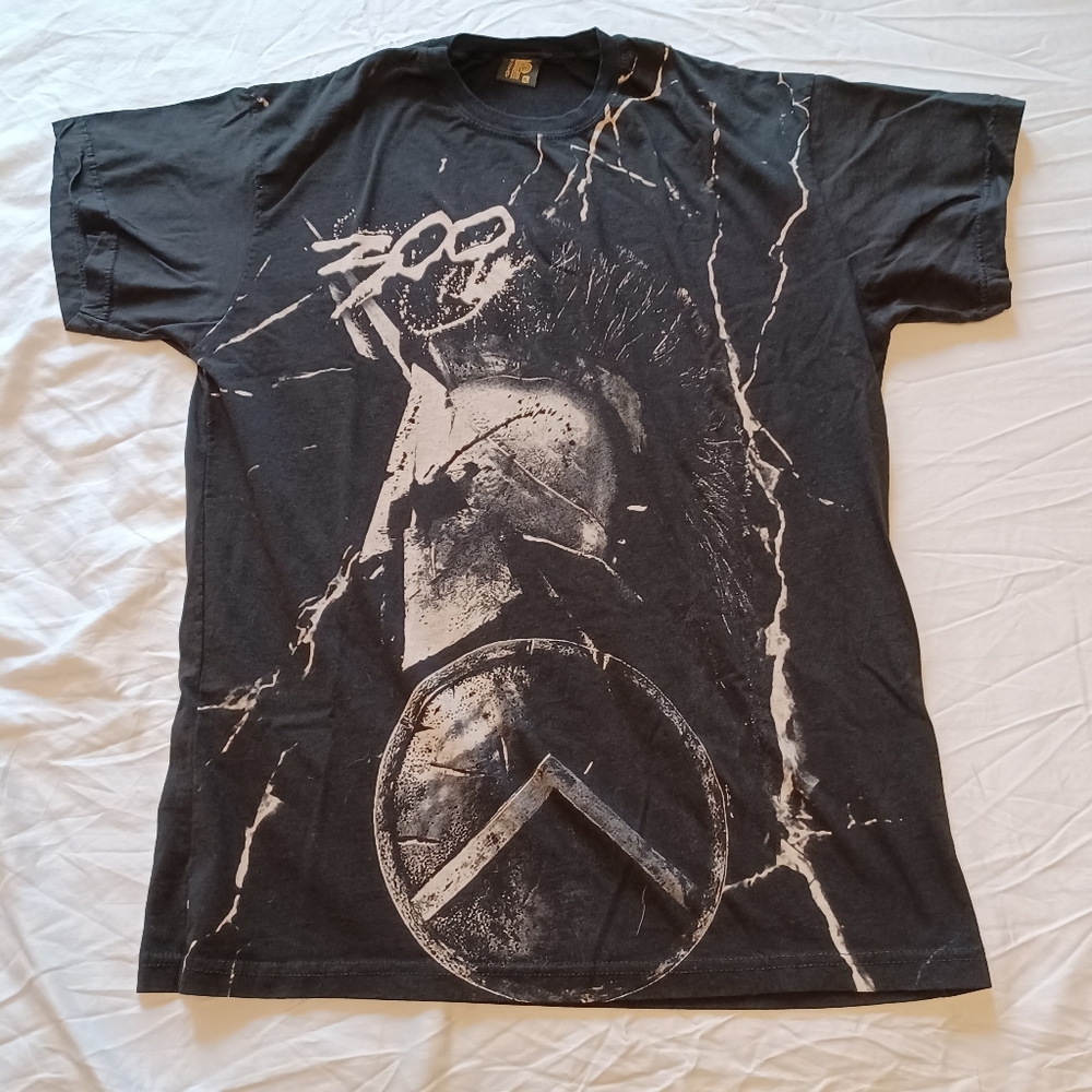 Y2K 2000s Greece 300 Movie T-Shirt Adult Size XL Greek Sparta